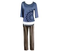MaYng Hot Anime Rantaro Amami Costume Cosplay Uomo Halloween Uniforme Suit Completo Completo Blu Abiti (Uomo-S)