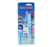 Mayoaoa 2 in1 Luce UV Rilevatore di banconote contraffatte falsi forgiati soldi Banconote Checker per Ristoranti Banca Vendita al dettaglio Susinesse Check Bills Penna di valuta falsa
