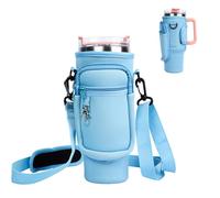Mayoii Borsa portabottiglie per Stanley Cup, borsa per bottiglia d'acqua adatta a Stanley Tumbler da 1,134 g, custodia per bottiglia d'acqua con tracolla regolabile, supporto per bottiglia d'acqua per