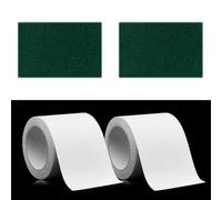 mayoken PEVA - Set di 2 rotoli di nastro adesivo antiscivolo in nylon, 10 cm x 10 m, trasparente, autoadesivo, motivo a diamanti, strisce antiscivolo per scale, interni ed esterni, nastro antiscivolo