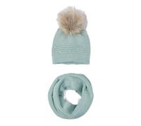 Mayoral 10825 Set 2 pezzi cappello e scaldacollo bambina Verde Giada 75