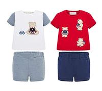 Mayoral 1667 Completo Maglietta e Pantaloncino Neonato (2-4 Mesi)