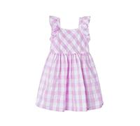 Mayoral 22-03924-071 - Vestito Vichy Seersucker per Bambine e Ragazze 7 Anni Malva