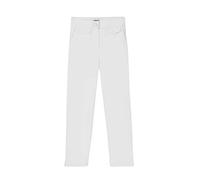 Mayoral 22-06567-092 - Pantalone Cropped Satin per Bambine e Ragazze 12 Anni Ecrù