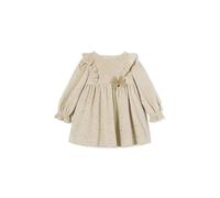 Mayoral 2904 - Vestito in Velluto neonata Beige Mandorla 32