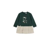 Mayoral 2911 - Vestito in Maglia neonata Verde Bottiglia 42