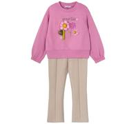 Mayoral 4710 Completo Leggings e Felpa Bambina Rosa Camelia 61