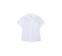 Mayoral Camicia m/c c/Coreana per Bambini e Ragazzi Bianco 8 Anni (128cm)