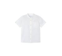 Mayoral Camicia m/c c/Coreana per Bambini e Ragazzi Crema 8 Anni (128cm)