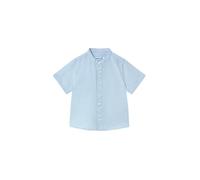 Mayoral Camicia m/c Lino Collo corean per Bimbo Celeste 24 Mesi (92cm)