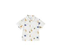 Mayoral Camicia m/c Stampata per Bimbo Bianco 24 Mesi (92cm)