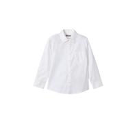 Mayoral Camicia m/l Basica per Bambini e Ragazzi Bianco 10 Anni (140cm)