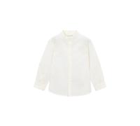 Mayoral Camicia m/l c/Coreana Lino per Bambini e Ragazzi Panna 10 Anni (140cm)