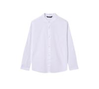 Mayoral Camicia m/l Collo Coreano per Bambini e Ragazzi Bianco 10 Anni (140cm)