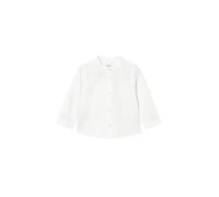 Mayoral Camicia m/l Lino Collo corean per Bimbo Bianco 36 Mesi (98cm)