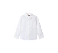 Mayoral Camicia m/l Lino per Bambini e Ragazzi Bianco 3 Anni (98cm)