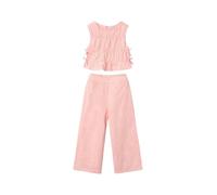 Mayoral Comp. Pantalone Lungo Ricamo per Bambine e Ragazze Blossom 7 Anni (122cm)