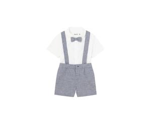 Mayoral Compl.Bermuda Elegante 3 pezz per Bimbo Marino Mix 24 Mesi (92cm)