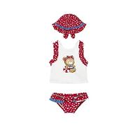 Mayoral Compl. Costume con Cappello per Bimba Rosso 12 Mesi (80cm)