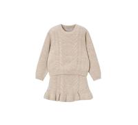 Mayoral Compl. Gonna Tricot intreccia per Bambine e Ragazze Mix Sesamo 6 Anni (116cm)