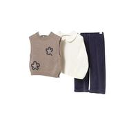 Mayoral Compl. Pantalone Gilet Tricot per Bimba Marino 12 Mesi (80cm)