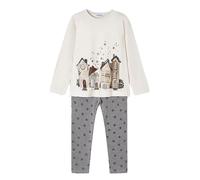 Mayoral Completo bambina 2 anni - 92 cm in caldo cotone invernale color beige