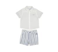 Mayoral Completo Bermuda Lino Vestire per Bimbo Marino 9 Mesi (74cm)