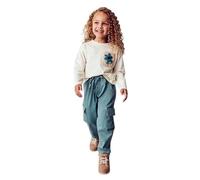 Mayoral Completo t-shirt e pantalone salvia modello cargo bambina 3 anni - 98 cm