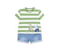 Mayoral COMPLETO T SHIRT SHORT NEONATO 01209 1209 COTONE 39 VERDE ORIGINALPE2024 Taglia 2/4 mesi Colore Verde