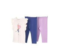 Mayoral Conj. Leggings 2 pantaloni da ragazza, Lilla, 8 anni