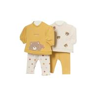 Mayoral Conj. Leggings 4 pezzi per bambina, Cannella, 3 Mesi