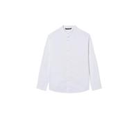 Mayoral Nukutavake - Camicia m/l Collo Coreano per Bambini e Ragazzi Bianco 12 Anni (152cm)