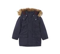 Mayoral Parka Cappuccio pellicciotto per Bambini e Ragazzi Marino 8 Anni (128cm)