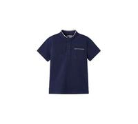 Mayoral Polo m/c Colletto alla corean per Bambini e Ragazzi Marino 7 Anni (122cm)