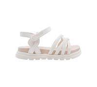 Mayoral Sandali da Bambina con Strass, Bianchi, con Strappo, Eleganti per Cerimonia (Bianco, Sistema Taglie Calzature EU, Bambino Piccolo (2-5 anni), Numero, Media, 29)