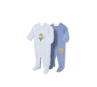 Mayoral Set 2 Pagliaccetti ciniglia per Bimbo Nuvol-Ciel 4-6 Mesi (70cm)