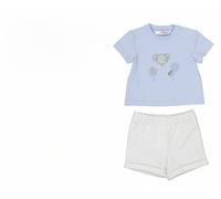 MAYORAL SET 2 PEZZI ART. 1609 B COLORE AZZURRO RIGATO BAMBINO