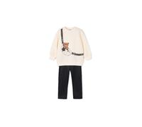 MAYORAL Set da bambina 2 pezzi, maglione e leggings nero | 92