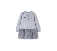 MAYORAL Set da bambina 2 pezzi, maglione e vestito grigio | 128