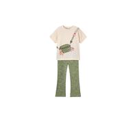 MAYORAL Set da bambina 2 pezzi T-shirt e leggings verde | 128