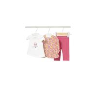 MAYORAL Set neonata 3 pezzi giacca, T-shirt e leggings rosa | 62