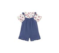 MAYORAL Set neonato 2 pezzi T-shirt con salopette blu | 80