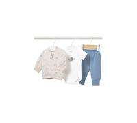 MAYORAL Set neonato 3 pezzi giacca, body e pantaloni blu | 56