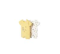Mayoral Set tue tutine corte pagliaccetti neonato 4-6 mesi -70 cm color giallo