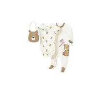 Mayoral Set Tutina Regalo per Bimbo Ecrù 2-4 Mesi (65cm)