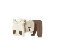 Mayoral Tuta 3 pezzi gilet per Bimbo Cacao 4-6 mesi (70cm)
