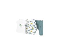 MAYORAL Set neonato 3 pezzi giacca, t-shirt e pantaloni verde | 74