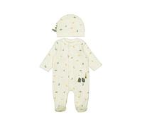 Mayoral Tutina in caldo cotone neonato 2-4 mesi 65 cm color avorio con piccoli dinosauri