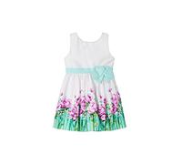 Mayoral Vestito Bordatura per Bambine e Ragazze Acqua 9 Anni (134cm)
