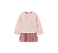 Mayoral Vestito Combinato Lustrini per Bambine e Ragazze Cipria 9 Anni (134cm)
